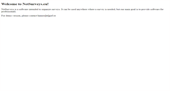 Desktop Screenshot of netsurveys.eu